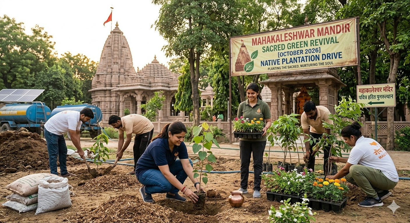 Sacred Green Revival at Shiv Mandir